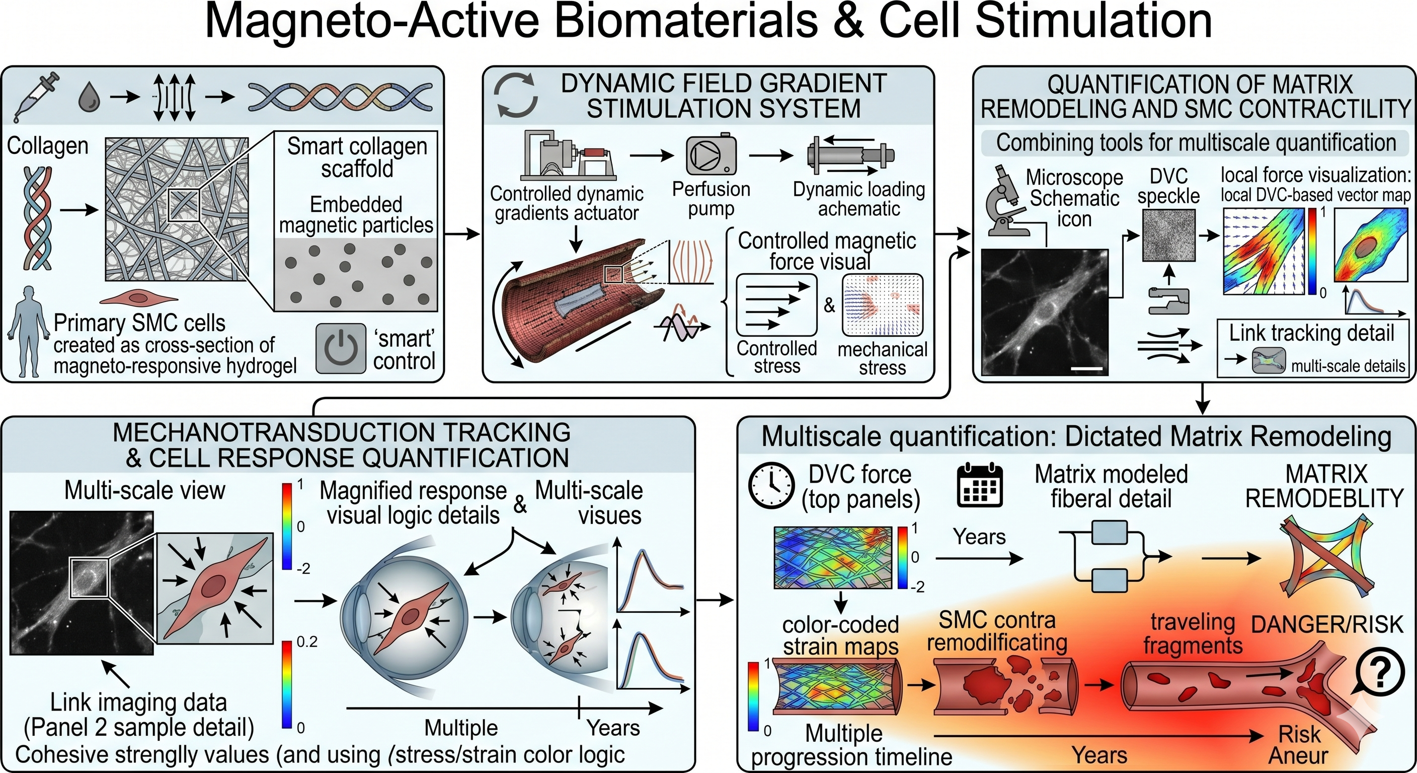 Magneto-active biomaterials